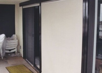 Vertical Awning installed by Inter Trade Incorporated